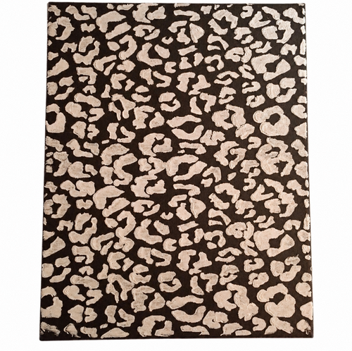 Wild Luxe Leopard Print Canvas Wall Art | 11x14 Hand-Painted Original